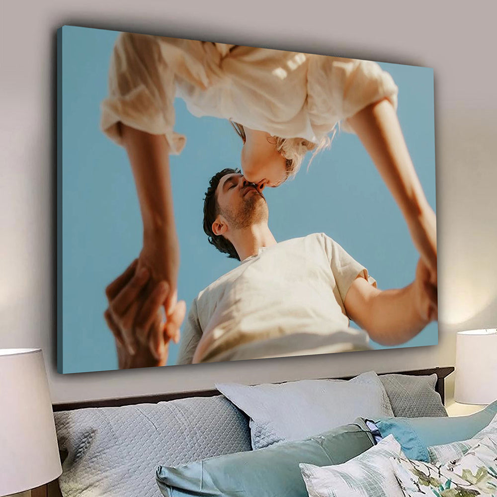 Custom Any Photo On Canvas Personalized New Home Gifts For Family