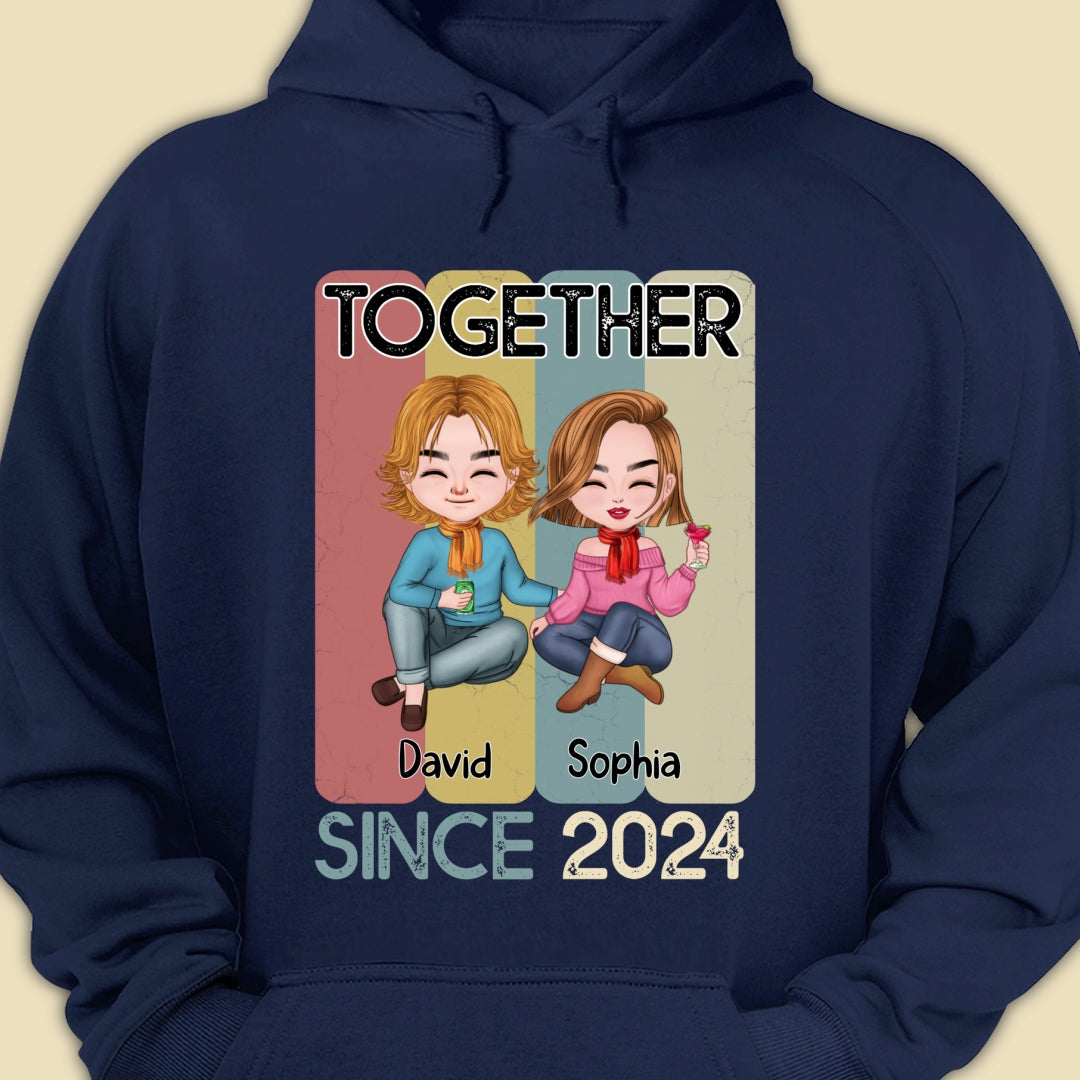 Together T-shirt Personalized Gift For Couple