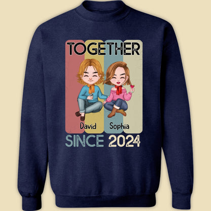 Together T-shirt Personalized Gift For Couple