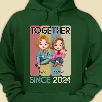 Together T-shirt Personalized Gift For Couple