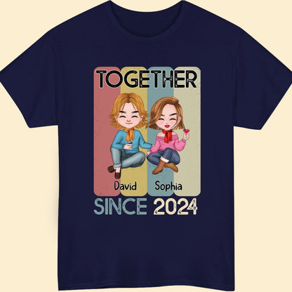 Together T-shirt Personalized Gift For Couple