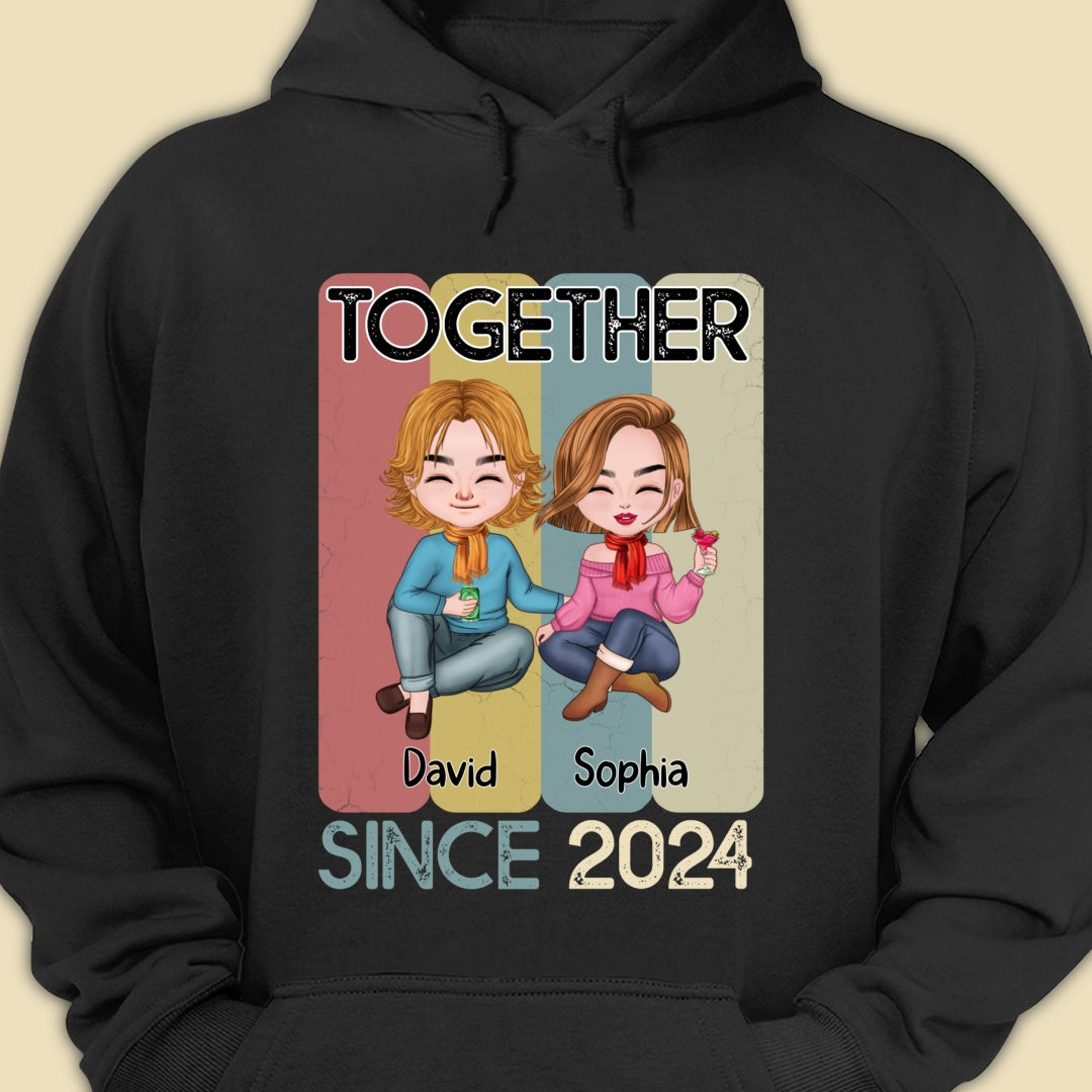 Together T-shirt Personalized Gift For Couple