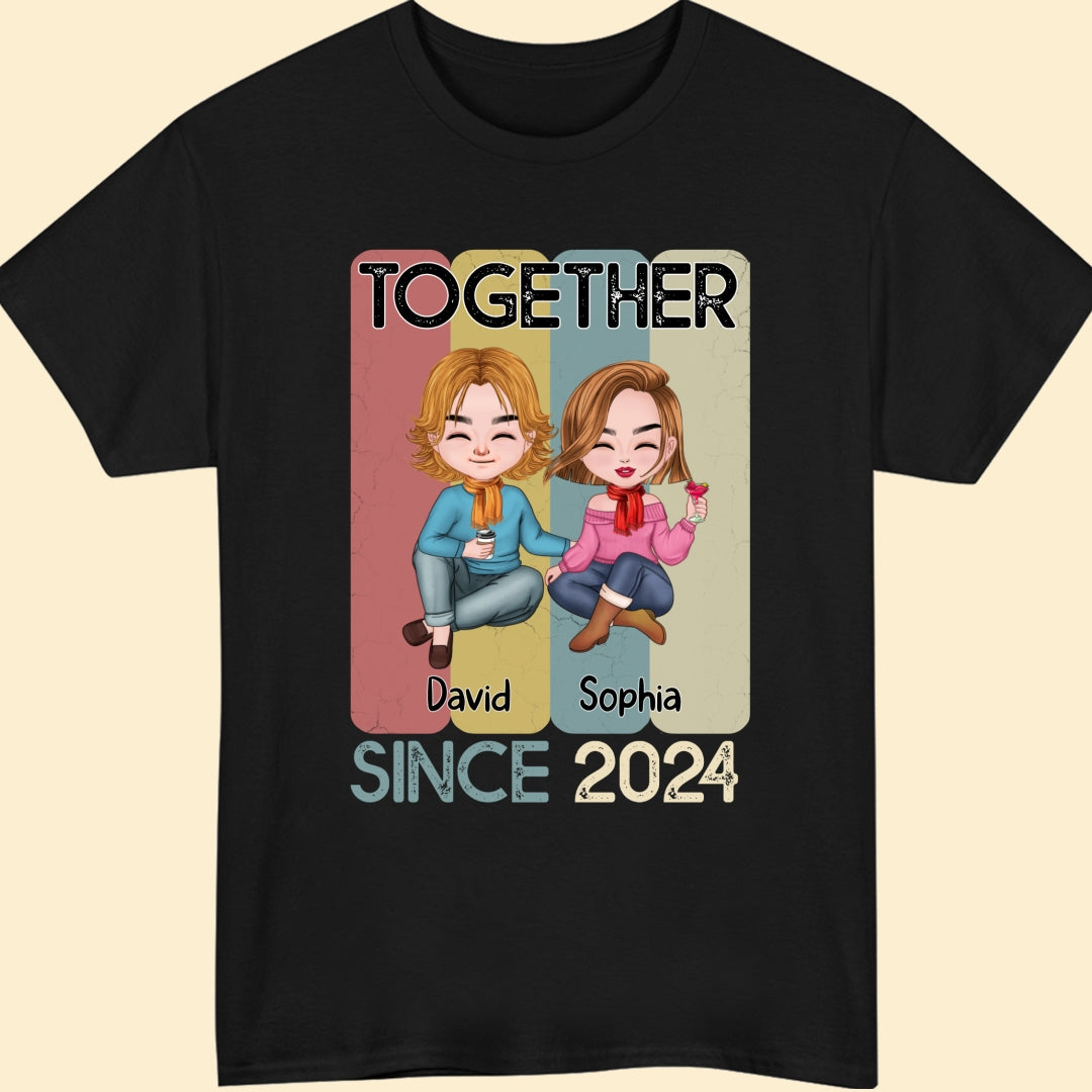 Together T-shirt Personalized Gift For Couple