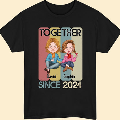 Together T-shirt Personalized Gift For Couple