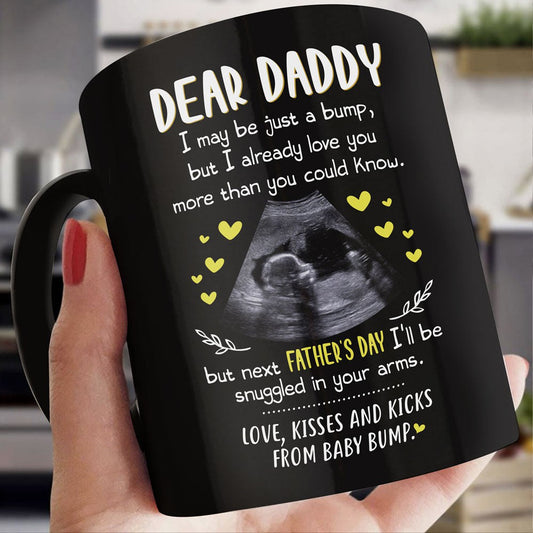 Personalized Gift For Dad To Be Father's Day I Already Love You More Than You Could Know Mug