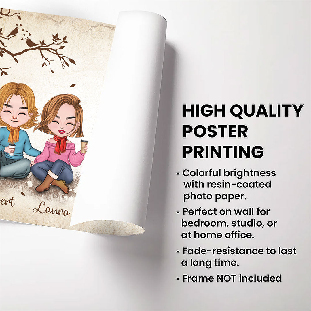 I'm Keeping You Forever Yours Poster Personalized Gift For Couple