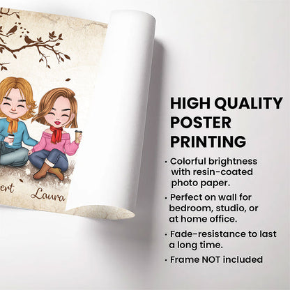 I'm Keeping You Forever Yours Poster Personalized Gift For Couple