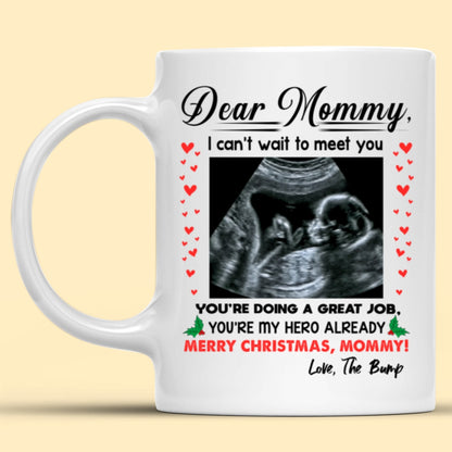 You’re My Hero Christmas Perfect Mug Personalized Gift For Expecting Mom