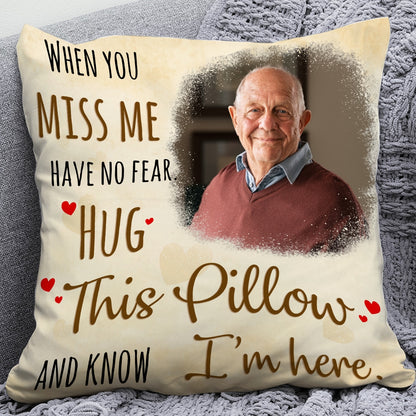 Hug This Pillow Personalized Memorial Gift For Family