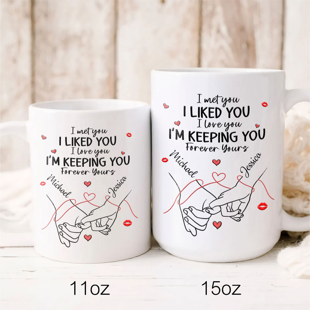 Forever Yours Perfect Mug Personalized Gifts For Couple For Her For Him